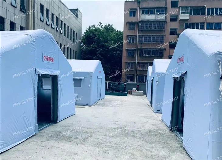 Low-Pressure Inflatable Surgical Tent