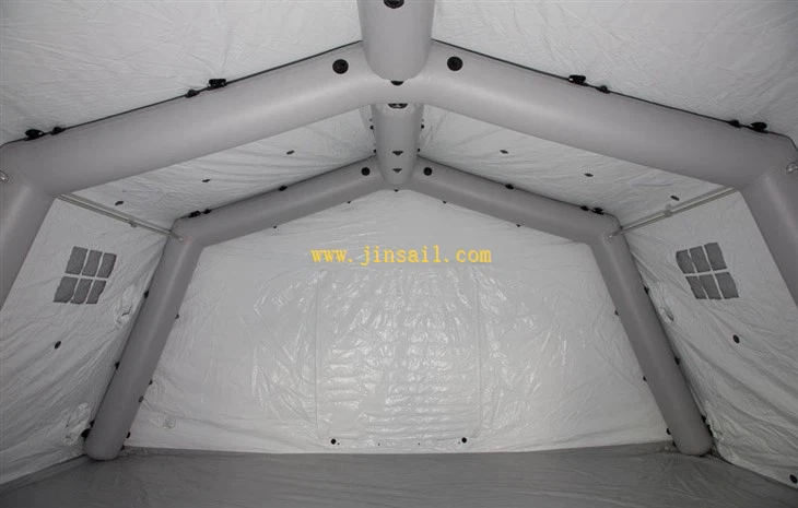 Low Pressure Inflatable Aluminum Pole Tent