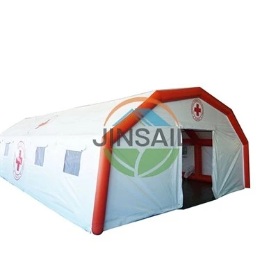 Tente gonflable médicale blanche basse pression-